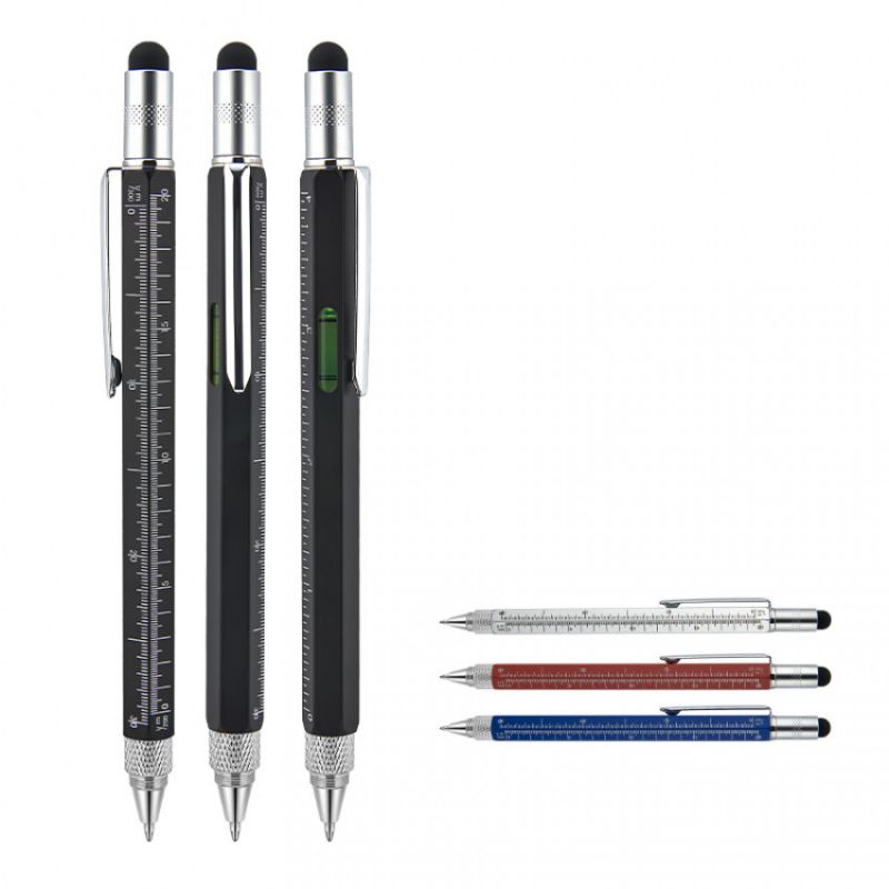 652 METAL SU TERAZİLİ - TORNAVİDALI TOUCHPEN KALEM